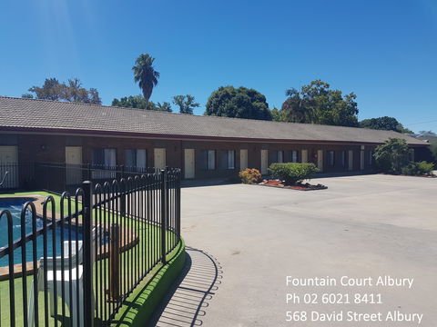 Fountain Court Motor Inn Albury - Accommodation in Bendigo 2