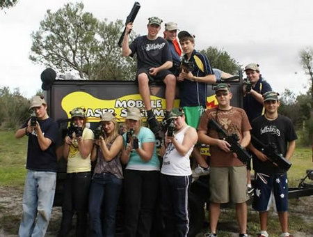 Mobile Laser Skirmish - Accommodation in Bendigo 0