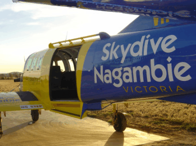 Skydive Nagambie - Accommodation in Bendigo