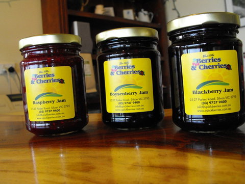 Blue Hills Berries & Cherries - Accommodation in Bendigo 1