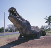 Crocodile Statue - Accommodation in Bendigo