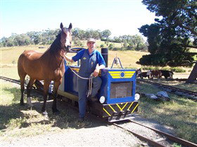 Platform 1 Heritage Farm Railway - Accommodation in Bendigo 0