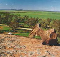 Tcharkulda Rock - Accommodation in Bendigo