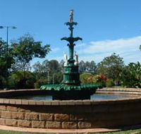 Band Rotunda and Fairy Fountain - Accommodation in Bendigo