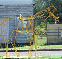 Augathella Wrought Iron Sculptures - Accommodation in Bendigo