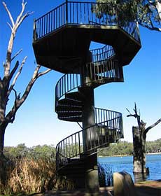Darling And Murray River Junction And Viewing Tower - Accommodation in Bendigo 1