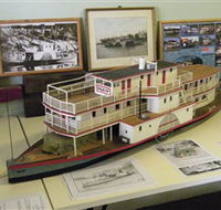 Wentworth Model Paddlesteamer Display - Accommodation in Bendigo