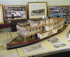 Wentworth Model Paddlesteamer Display - Accommodation in Bendigo 0