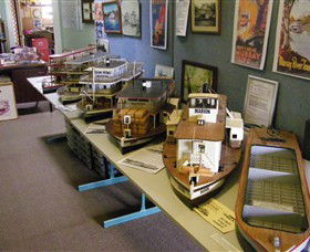 Wentworth Model Paddlesteamer Display - Accommodation in Bendigo 1