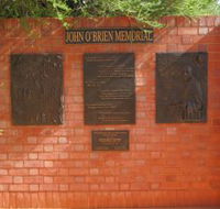 John OBrien Commemorative Wall - Accommodation in Bendigo