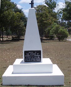 Koumala War Memorial - Accommodation in Bendigo 1