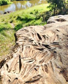 Terramungamine Rock Grooves - Accommodation in Bendigo 0