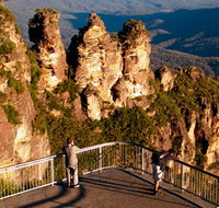 Echo Point lookout Three Sisters - Accommodation in Bendigo