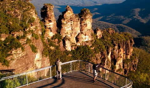 Echo Point Lookout (Three Sisters) - Accommodation in Bendigo 0