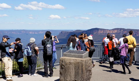 Echo Point Lookout (Three Sisters) - Accommodation in Bendigo 1