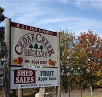 Cedar Creek Orchard - Accommodation in Bendigo