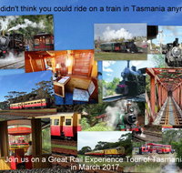 Great Rail Experiences  Tasmania Tour 2017 - Accommodation in Bendigo