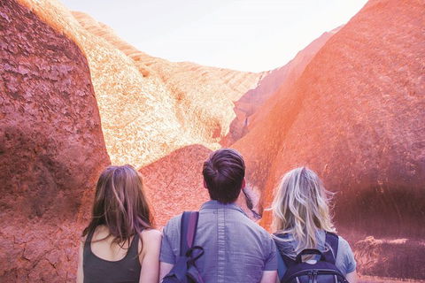 Uluru Sunrise And Guided Base Walk - Accommodation in Bendigo 9