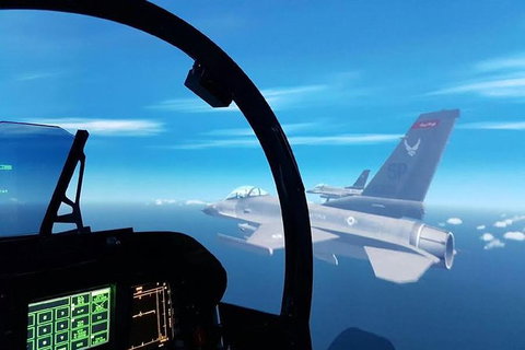 F-18 Combat Fighter Flight Simulator - 30 Minutes - Accommodation in Bendigo 1