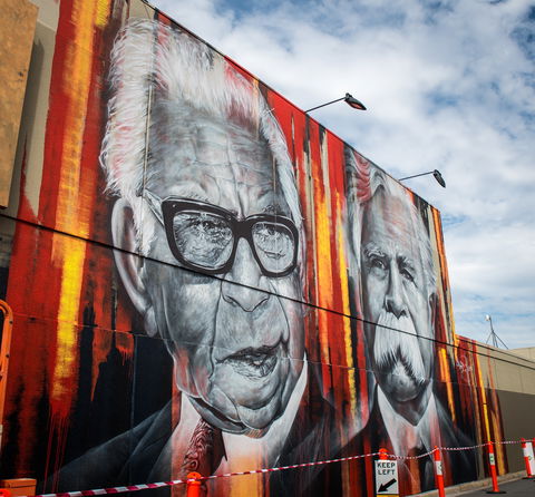 Shepparton Aboriginal Street Art Project Murals - Accommodation in Bendigo 0