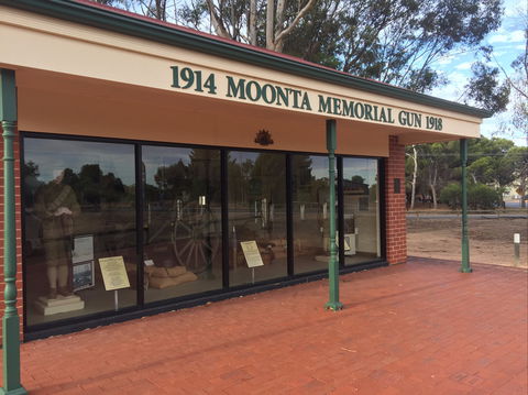 Moonta Memorial Gun 1914-1918 - Accommodation in Bendigo 0