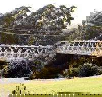 Victoria Bridge over Stonequarry Creek - Accommodation in Bendigo