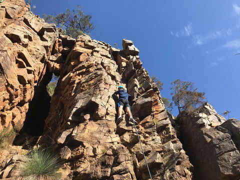 Rock Climbing In Morialta - Accommodation in Bendigo 1