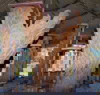 Collymongle Carved Trees - Accommodation in Bendigo