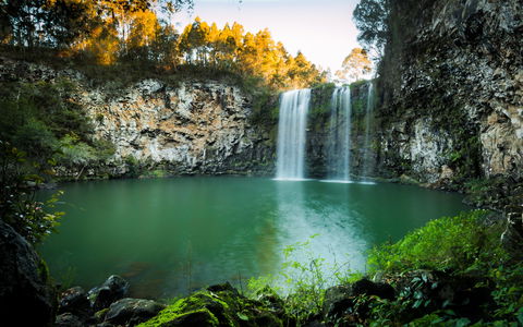 Dangar Falls - Accommodation in Bendigo 1