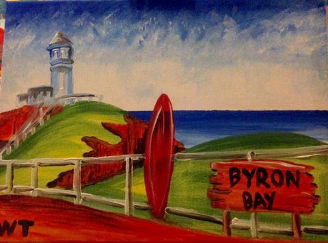 Brush And Sip Course: Australian Landscapes - Accommodation in Bendigo 0