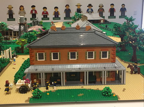 Rouse Hill House And Farm In Lego Bricks - Accommodation in Bendigo 0