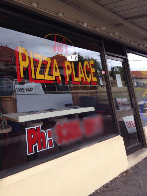 Joe's Pizza Place - Accommodation in Bendigo 0