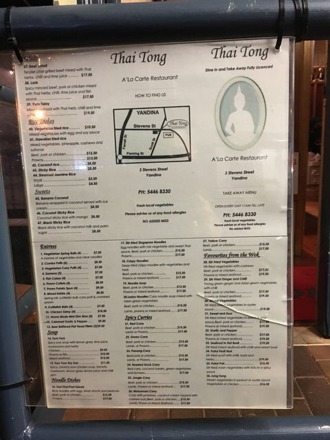 Thai Tong Restaurant - Accommodation in Bendigo 2