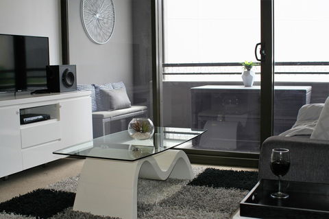Modern Executive Apt@Barton*1BR*WiFi*Gym*Secure Parking*Canberra - Accommodation in Bendigo 8