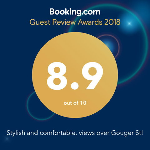 Stylish And Comfortable, Views Over Gouger St! - Accommodation in Bendigo 23