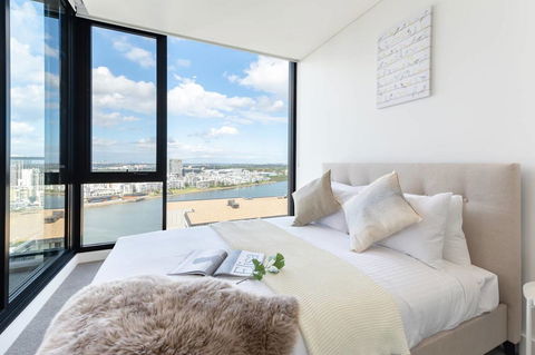 Japanese Style Waterfront Apt Wt Rooftop Pool - Accommodation in Bendigo 15