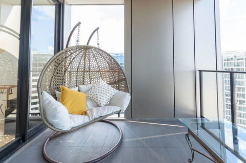 Japanese Style Waterfront Apt Wt Rooftop Pool - Accommodation in Bendigo 14