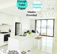Stylish Liverpool 2Bed 2Bath Apartment -Skyline Views -Masks Provided - Accommodation in Bendigo