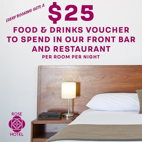 The Rose Hotel & Motel - Accommodation in Bendigo 3