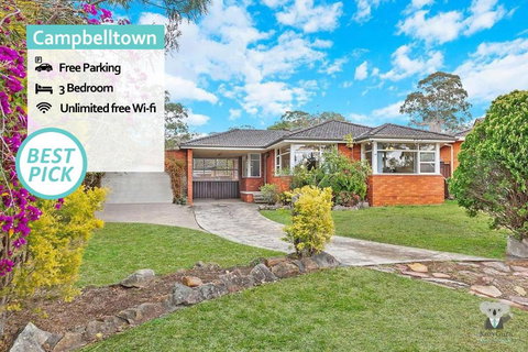 CAMPBELLTOWN HOLIDAY HOME 3 BED + FREE PARKING NCA039 - Accommodation in Bendigo 0