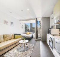 A Charming Studio with Stunning City Views - Accommodation in Bendigo