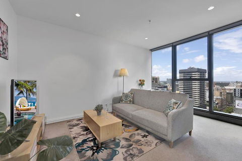 EPORO Tower Modern Apartments Melbourne Central CBD - Accommodation in Bendigo 0