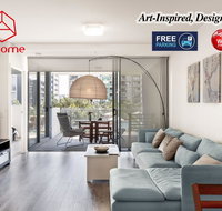 Art-Inspired Designer APT in the vibrant area - Accommodation in Bendigo