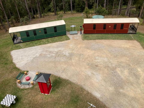 Nambucca Valley Train Carriages - Accommodation in Bendigo 1
