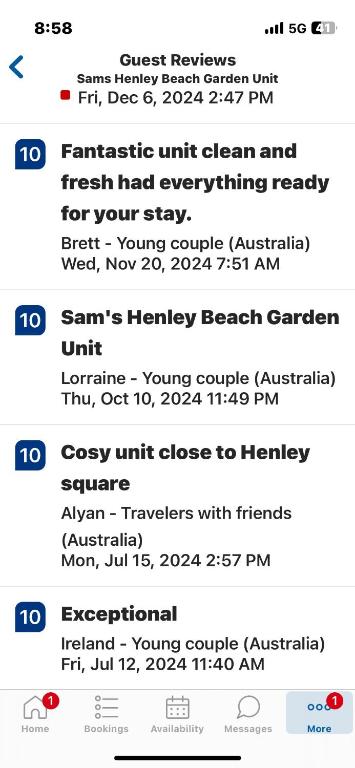 Sams Henley Beach Garden Unit - Accommodation in Bendigo 3