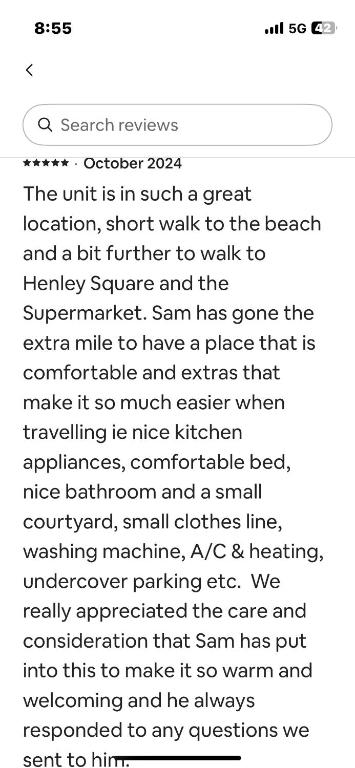 Sams Henley Beach Garden Unit - Accommodation in Bendigo 1