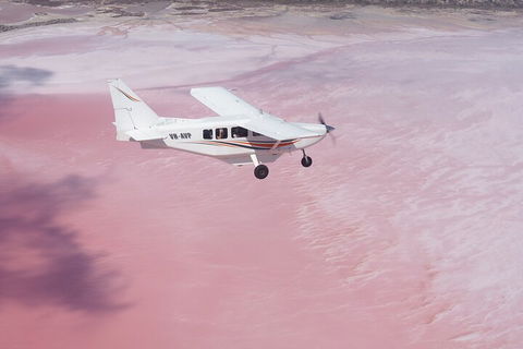 Pink Lake + Abrolhos Islands Scenic Flight - Accommodation in Bendigo 2